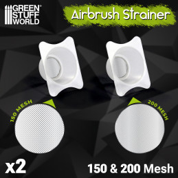 Filtros cazoleta de aerografo x2 Aerografia