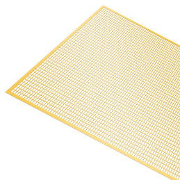 Messing-Tiefdruckbleche - Kleine Rechtecke | Photogeätzte Blechplatten
