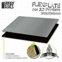 Flexplatten für 3d-Drucker - 202x128mm | Flexplatten Flexible Druckplatten für 3d Druckers