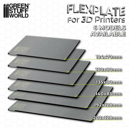 Flexplatten für 3d-Drucker - 202x128mm | Flexplatten Flexible Druckplatten für 3d Druckers