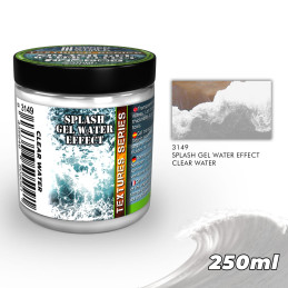 Gel efecto agua - Transparente 250ml Gel efecto agua