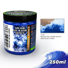 Gel à effet d'eau - Bleu foncé 250ml | Gel d'eau Gel à effet d'eau - Bleu foncé 250ml | Gel d'eau