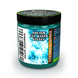 Gel à effet d'eau - Turquoise 250ml | Gel d'eau