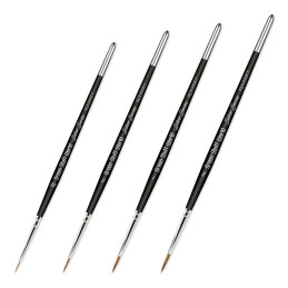 SILVER SERIES Set Pennelli Kolinsky | Pennelli di Martora
