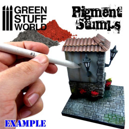 Set 8x Pigment Blending Stumps | Weathering Brushes Set 8x Pigment Blending Stumps | Weathering Brushes