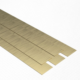 Flaches Messingprofil 0.2 x 12mm | Messing