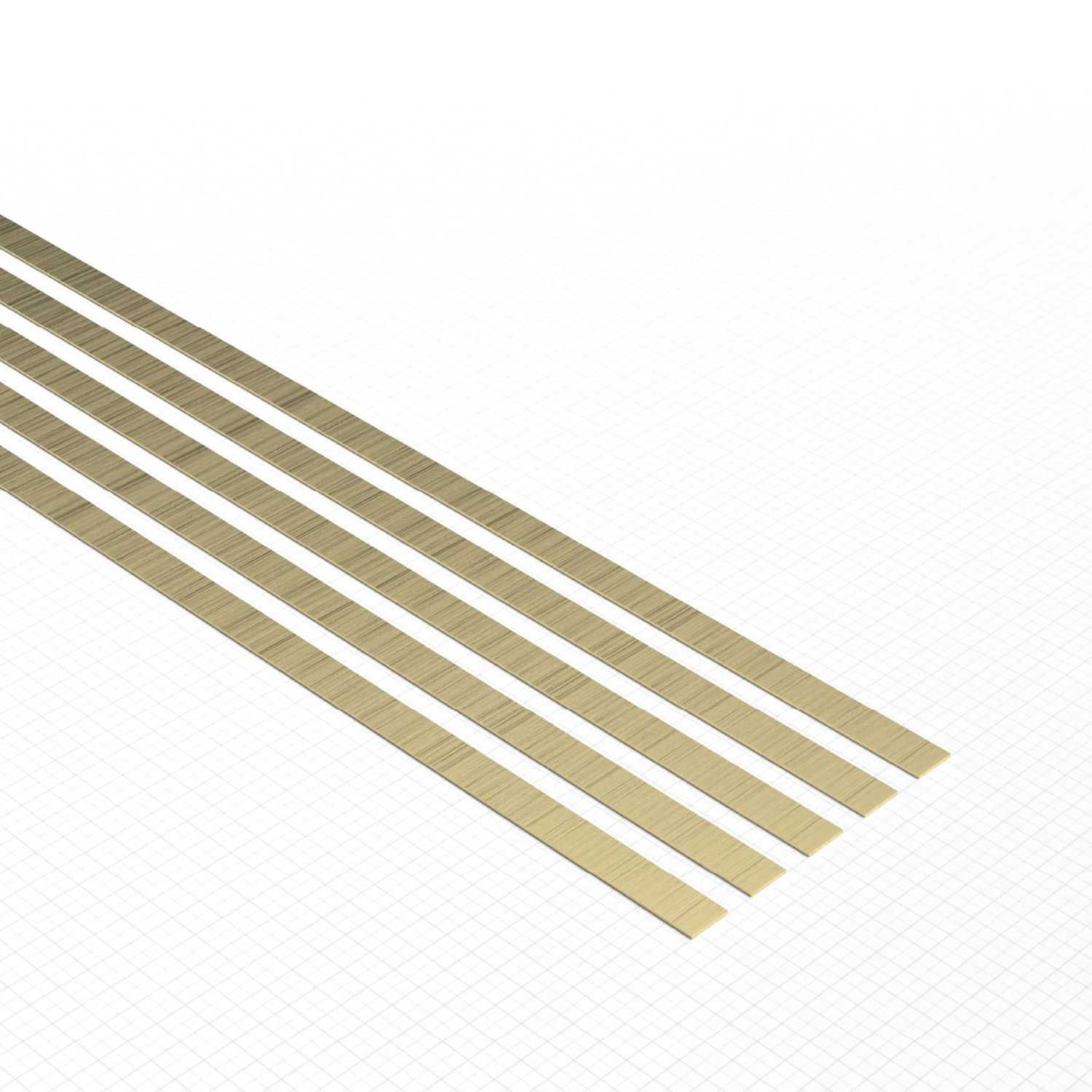Flat Brass Profile 0.2 x 3mm | Brass Flat Brass Profile 0.2 x 3mm | Brass