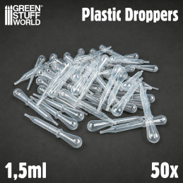 50x Pipette Contagocce Monouso | Aerografia 50x Pipette Contagocce Monouso | Aerografia
