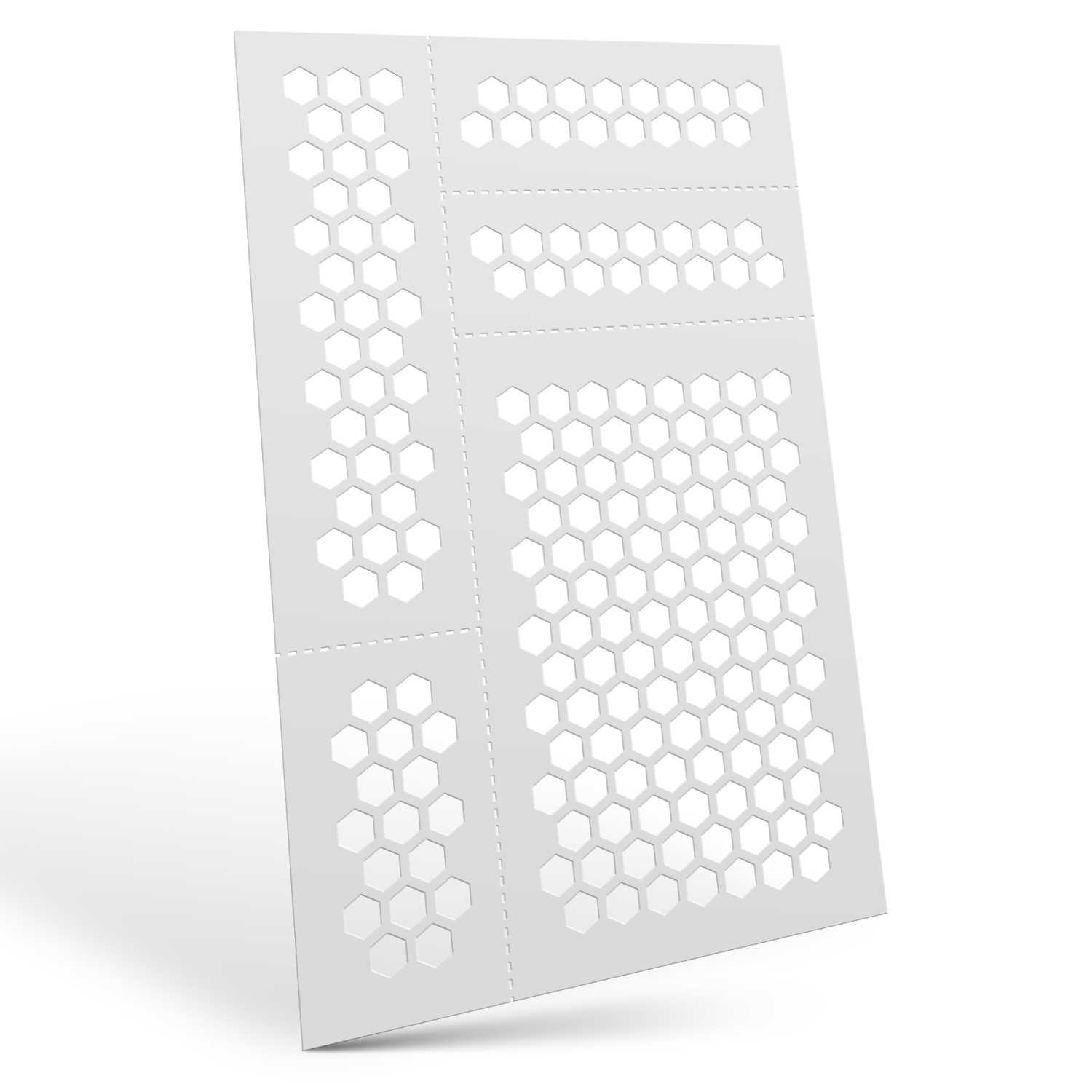 Plantillas Flexibles - HEXAGONOS S (6mm) Plantillas Aerografia Flexibles Plantillas Flexibles - HEXAGONOS S (6mm) Plantillas Aerografia Flexibles