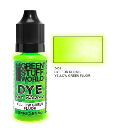 Dye for Resins YELLOW-GREEN FLUOR