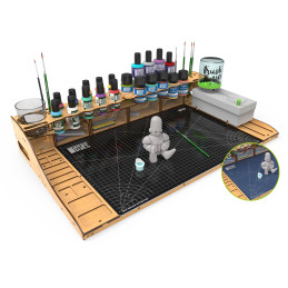 Paint Station con Tappetino da taglio | Postazione Pittura