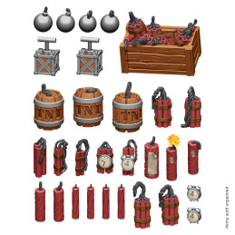 Alte Welt Sprengstoffe kompatibel mit Warhammer Old World und Zwergenarmeen Alte Welt Sprengstoffe kompatibel mit Warhammer Old World und Zwergenarmeen