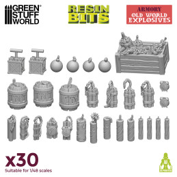 Old World Explosives compatible with Warhammer The Old World and any dwarf army