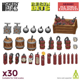 Old World Explosives compatible with Warhammer The Old World and any dwarf army