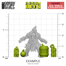 Old World Explosives compatible with Warhammer The Old World and any dwarf army