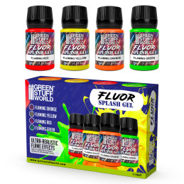 Set Splash Gel Flamigero 30ml ( pack x4)