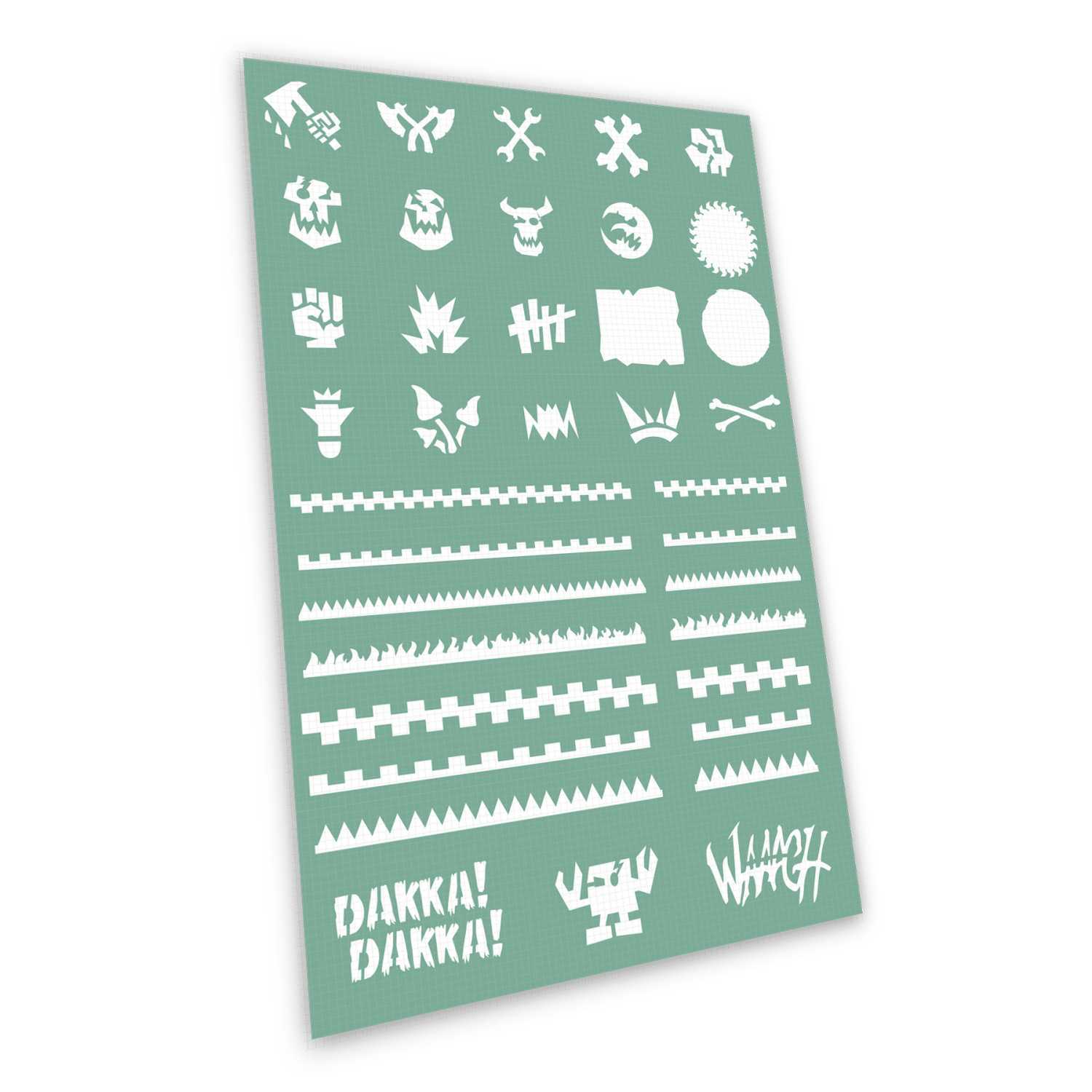 Self-adhesive stencils - Orcs | Adhesive stencils Self-adhesive stencils - Orcs | Adhesive stencils