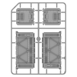 Contenedores Blindados Sci-Fi de Plástico (Pack x2) Contenedores Blindados Sci-Fi de Plástico (Pack x2)