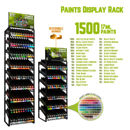 Présentoir de Peintures GSW - Collection Complète | Expositeur de peinture