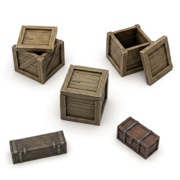 Wooden Crates 1:35 | Model Making and Scale Models