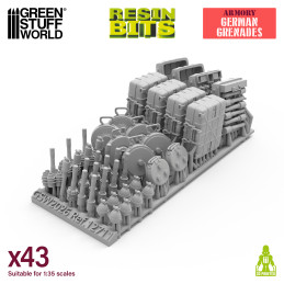 Grenades allemandes 2e GM 1:35