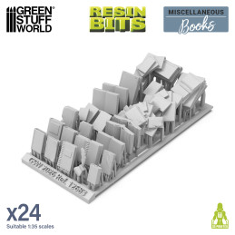 Resin Books 1:35 Resin Books 1:35