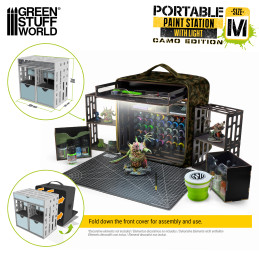 Station de peinture portable - Camouflage Station de peinture portable - Camouflage