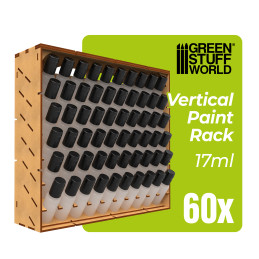Organizzatore Modulare per Colori - VERTICALE 17mm | Legno MDF