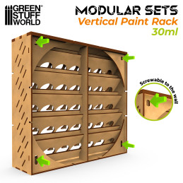 Organizzatore Modulare per Colori - VERTICALE 30mm | Legno MDF Organizzatore Modulare per Colori - VERTICALE 30mm | Legno MDF