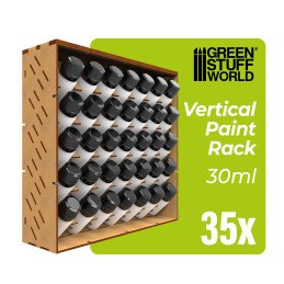 Modular Paint Rack - VERTICAL 30ml | MDF Wood Displays Modular Paint Rack - VERTICAL 30ml | MDF Wood Displays