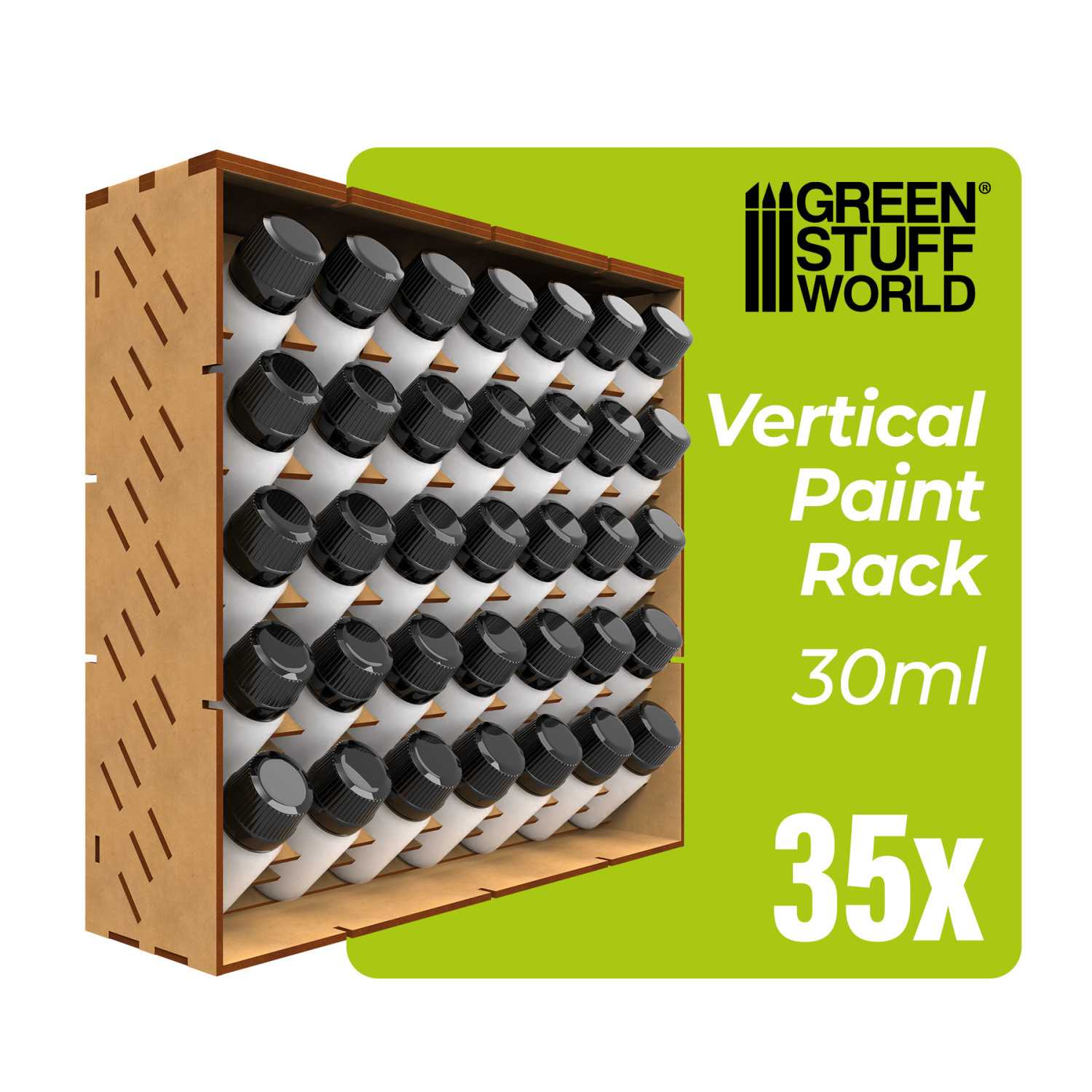 Vertical Paint Line Racking Modular Paint Rack - VERTICAL 30ml - GSW