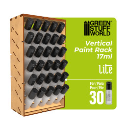Vertikaler Farborganisator 17ml - LITE | MDF-Holz