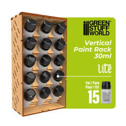 Organizzatore Verticale per Colori 30ml - LITE | Legno MDF Organizzatore Verticale per Colori 30ml - LITE | Legno MDF