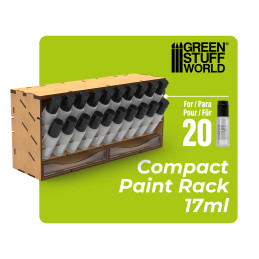 Organizador Horizontal de Pinturas 17ml COMPACT Organizador Horizontal de Pinturas 17ml COMPACT