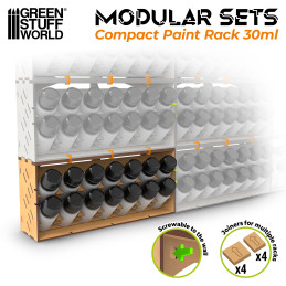 Organizador Horizontal de Pinturas 30ml COMPACT Organizador Horizontal de Pinturas 30ml COMPACT