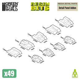 Mecha Detail Parts - Detail Panel Addon | Gundam conversion Mecha Detail Parts - Detail Panel Addon | Gundam conversion