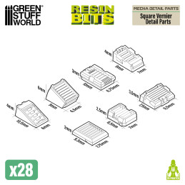 Kit Conversion Mecha - Propulsores Cuadrados para Gundams Kit Conversion Mecha - Propulsores Cuadrados para Gundams