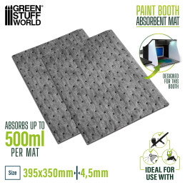 Paint Booth Absorbent Pad x2 | Absorbent cloth Paint Booth Absorbent Pad x2 | Absorbent cloth