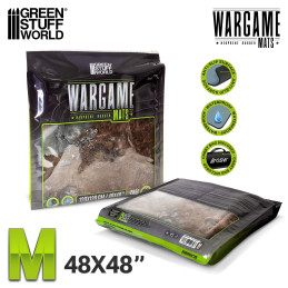 Neoprenmatte 120x120cm Dread Trenches kompatibel mit Trench Crusade Neoprenmatte 120x120cm Dread Trenches kompatibel mit Trench Crusade