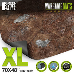 Tappetino neoprene 120x180cm Dread Trenches compatibile con Trench Crusade