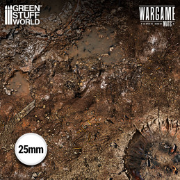 Neoprenmatte 120x120cm Dread Trenches kompatibel mit Trench Crusade Neoprenmatte 120x120cm Dread Trenches kompatibel mit Trench Crusade