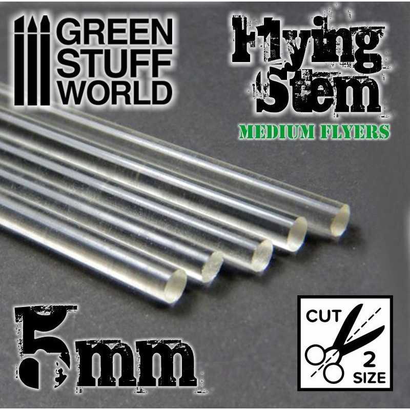 Acrylic Rods - Round 5 mm CLEAR Acrylic Rods - Round 5 mm CLEAR