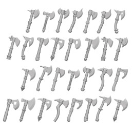 3D printed set - Hand Axes 1:48