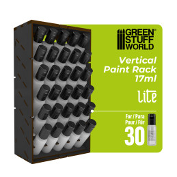 Organizador Vertical Negro Pinturas 17ml - LITE Organizador Vertical Negro Pinturas 17ml - LITE