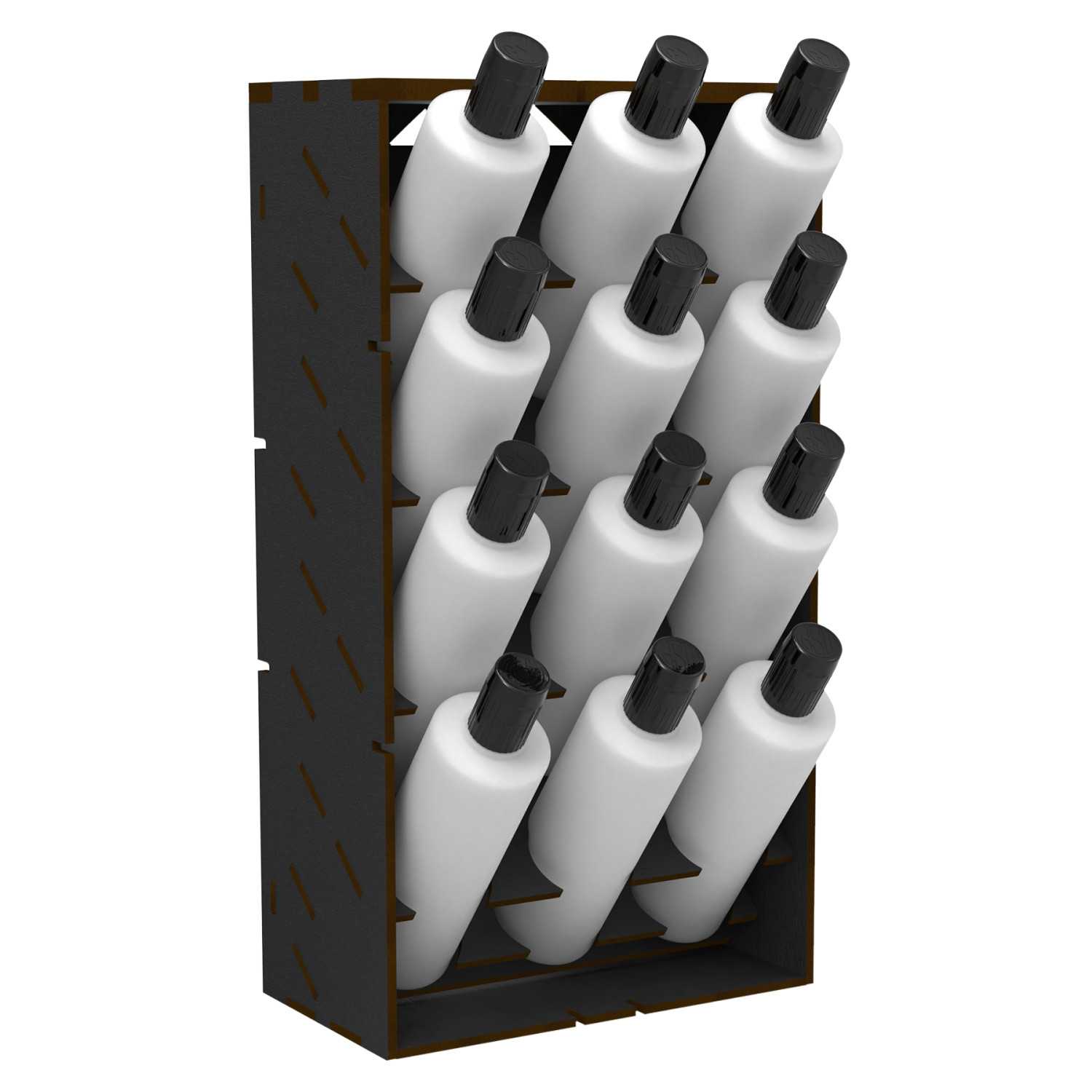 Organizador Vertical Negro Pinturas 60ml - LITE Organizador Vertical Negro Pinturas 60ml - LITE