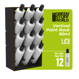 Black Vertical Paint Organizer 60ml - LITE Black Vertical Paint Organizer 60ml - LITE