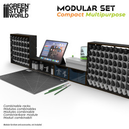 Black compact multi-purpose horizontal organizer Black compact multi-purpose horizontal organizer
