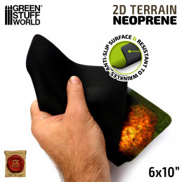 2D Neoprene Terrain - Forest with 4 trees 2D Neoprene Terrain - Forest with 4 trees
