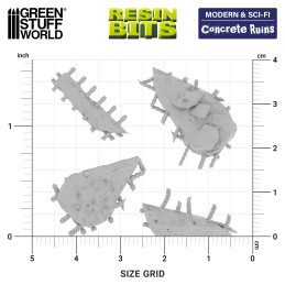 Ruinas de hormigón 1:48-1:35 | Wargames y maquetas Ruinas de hormigón 1:48-1:35 | Wargames y maquetas