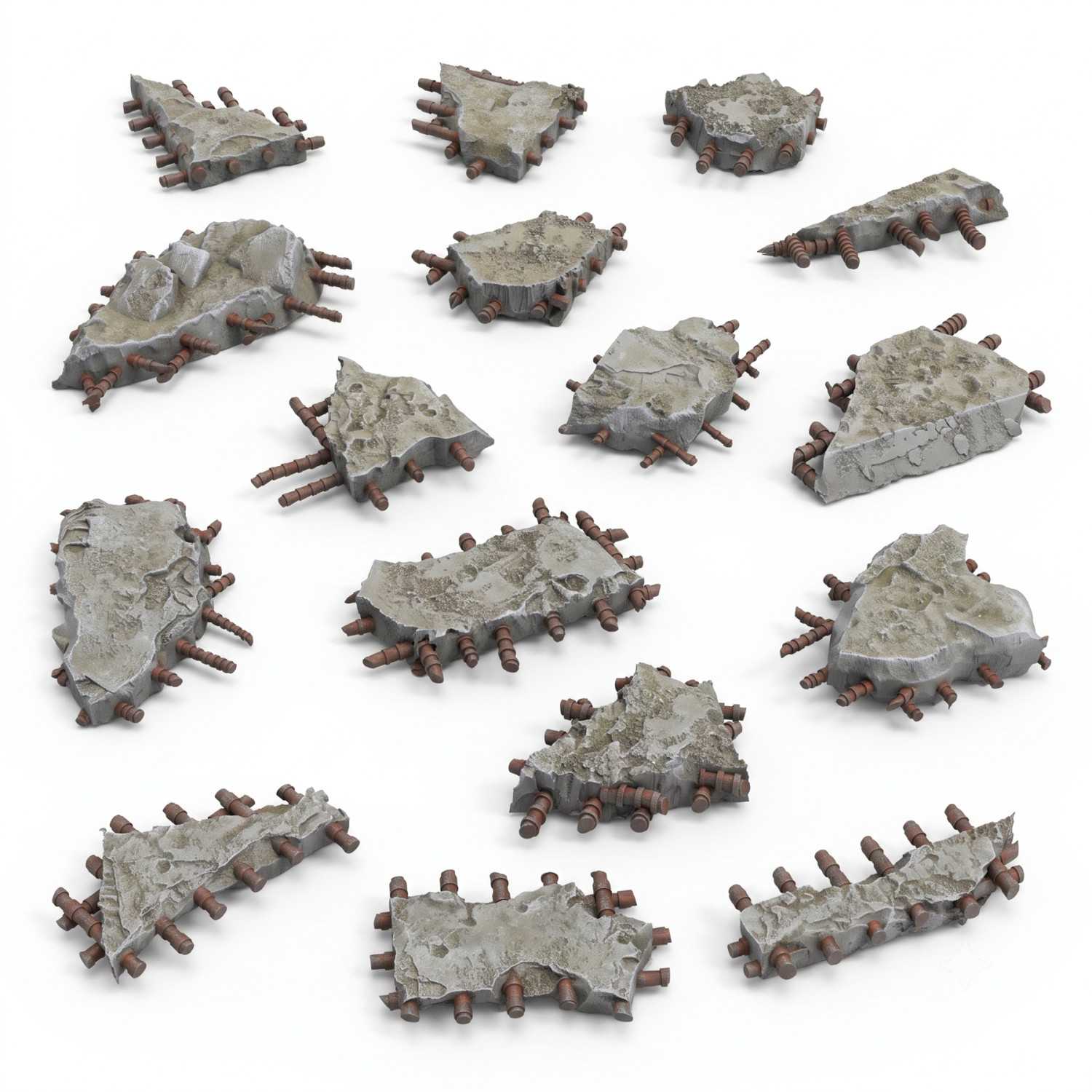 Concrete Ruins 1:48-1:35 | Concrete Structures